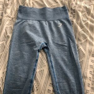 Gymshark Vital Seamless Leggings in Blue Marl